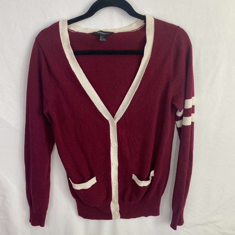 2 for 10$ Bundle || Varsity V Neck Cardigan